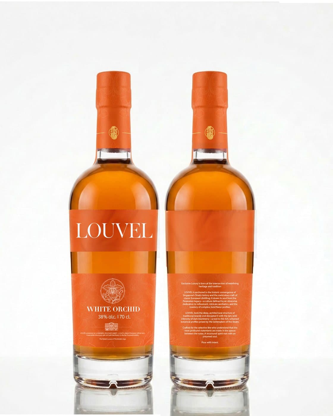 WHITE ORCHID LABEL 2